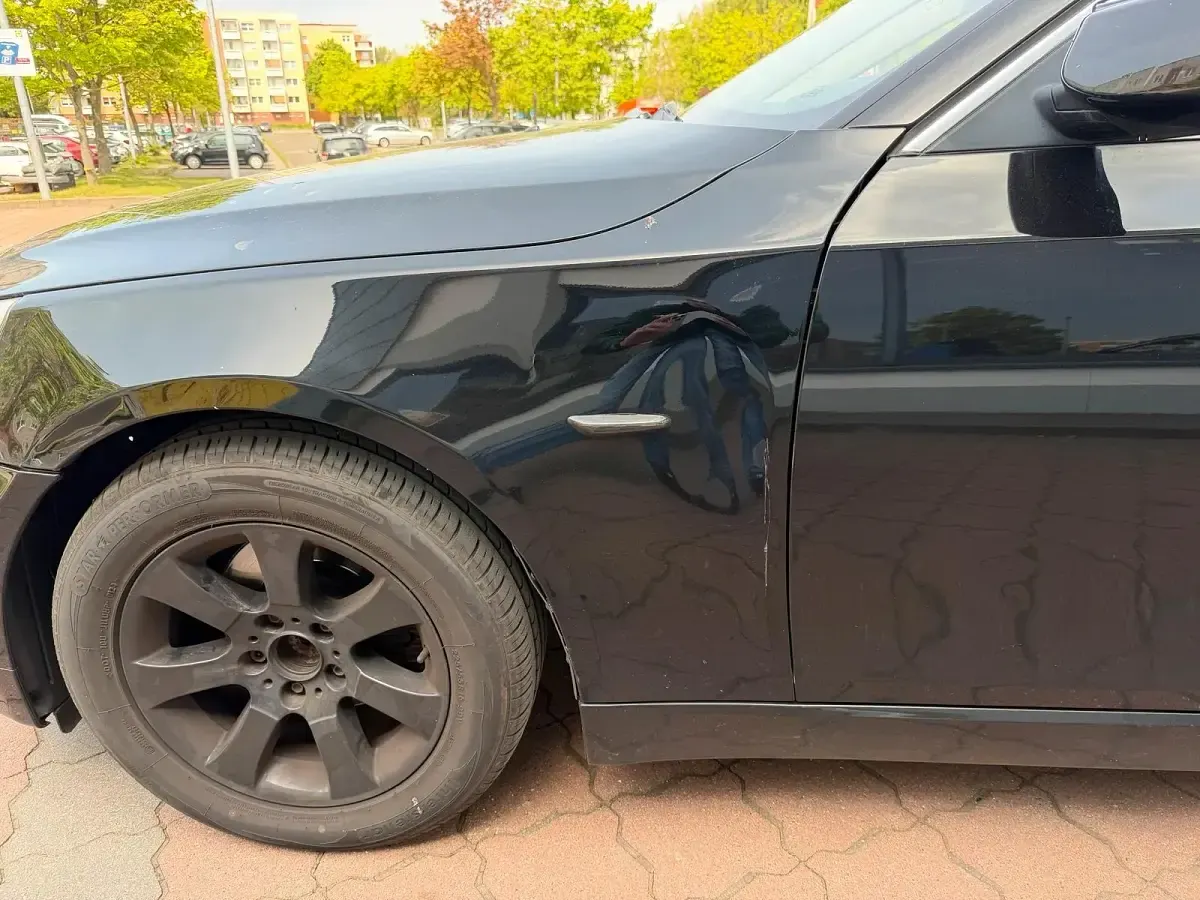Używany BMW 520 170 KM (125 kW) 2009 Czarny Sedan/Limuzyna