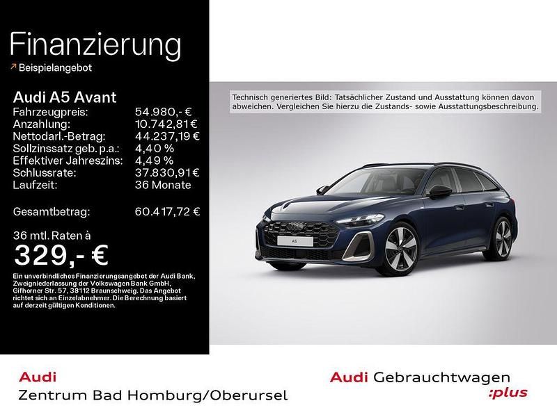 Firmamentblau metallic Gebraucht 2025 Audi A5 Edition .1 Kombi | 54.980 € (Superpreis) - Bild 1/4
