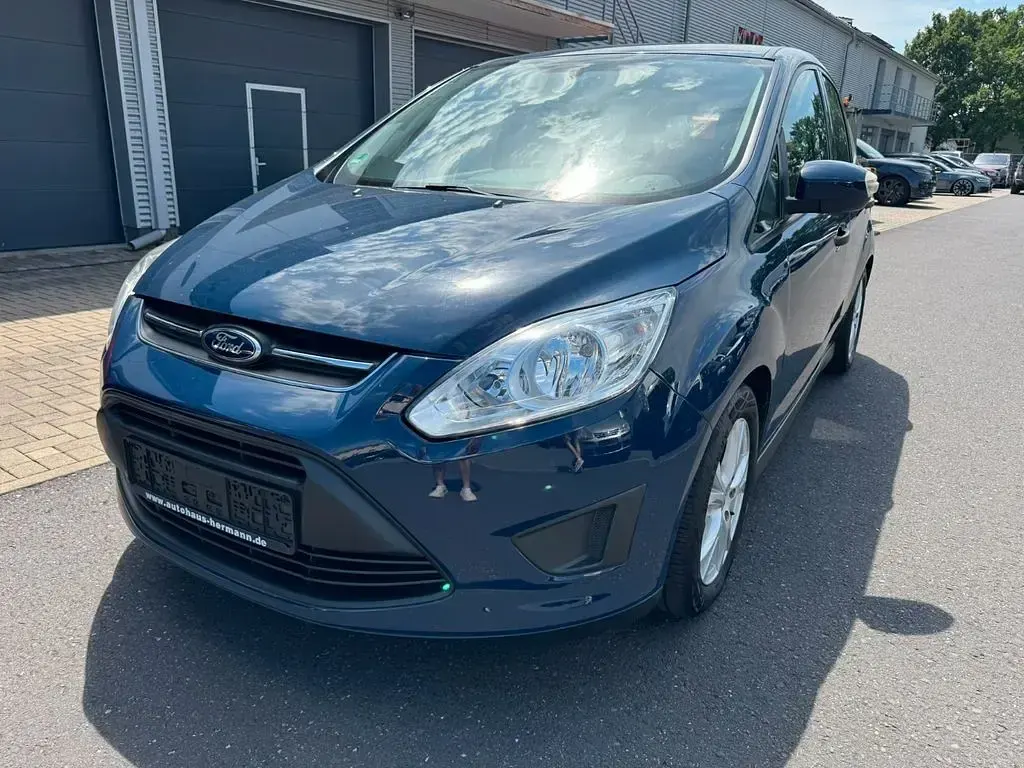 Gebraucht Ford C-MAX Ambiente 101 PS (74 kW) 2014 Blau Van / Kleinbus