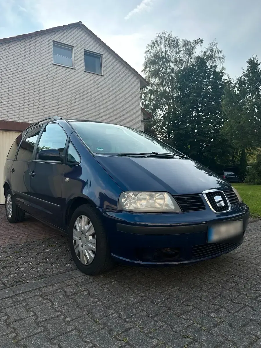 Gebraucht Seat Alhambra 115 PS (84 kW) 2002 Blau Van / Kleinbus