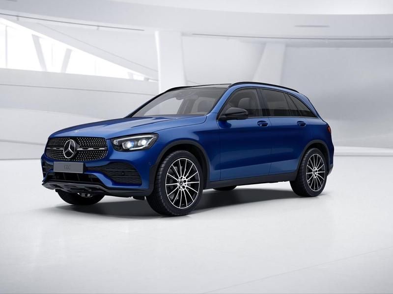 Brilliantblau metallic Gebraucht 2020 Mercedes GLC400d AMG SUV | 47.340 € (Fairer Preis) - Bild 1/4
