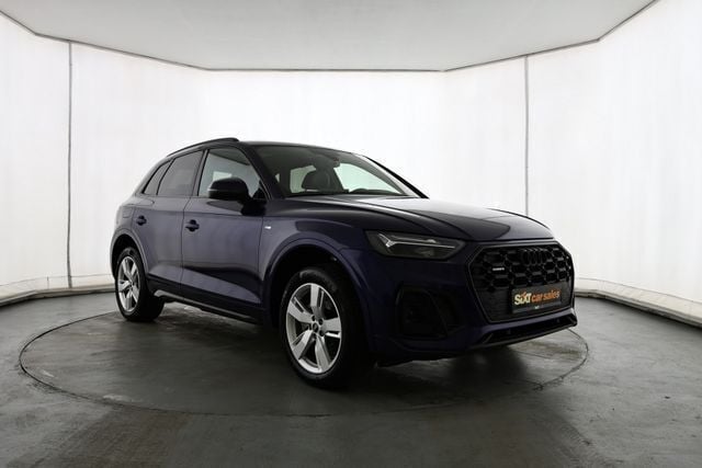 Blau Gebraucht 2023 Audi Q5 S-Line SUV | 40.660 € (Fairer Preis) - Bild 1/4