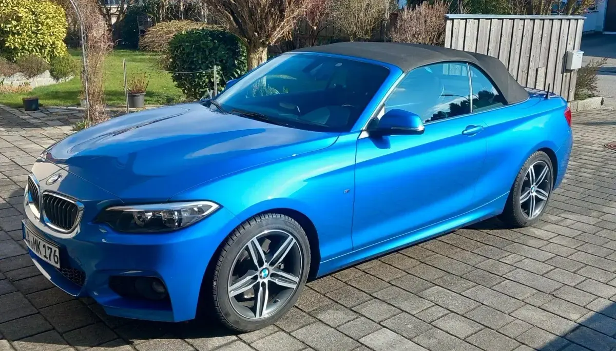 Używany BMW 230 M Sport 252 KM (185 kW) 2016 Niebieski Kabriolet