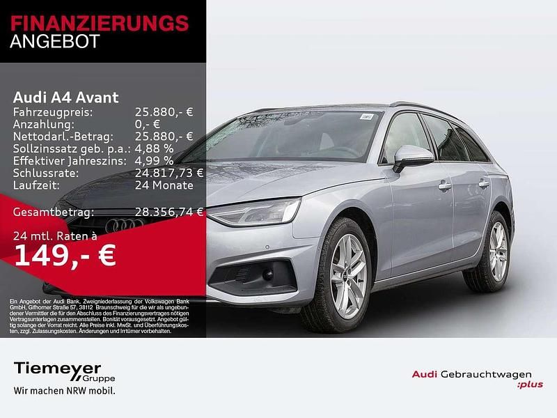 Silber Gebraucht 2023 Audi A4 Ambiente Kombi | 23.240 € (Superpreis) - Bild 1/4
