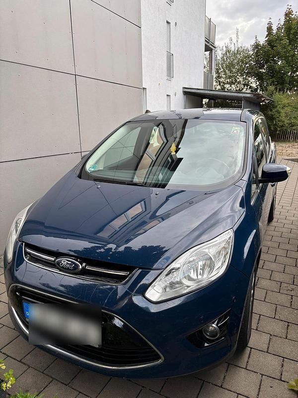 Blau Gebraucht 2014 Ford Grand C-Max Van / Kleinbus | 3.600 € - Bild 1/4