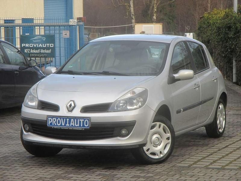 Gebraucht Renault Clio II Dynamique 75 PS (55 kW) 2008 Platingrau Kleinwagen