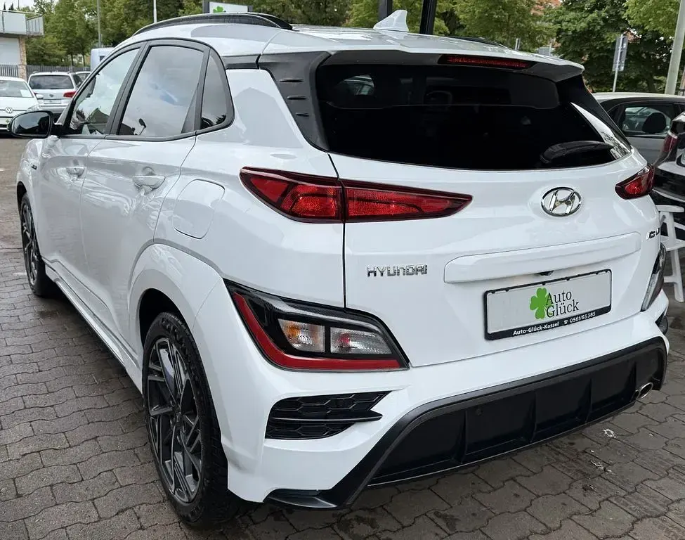 Gebraucht Hyundai Kona N Line 199 PS (146 kW) 2021 Weiß SUV