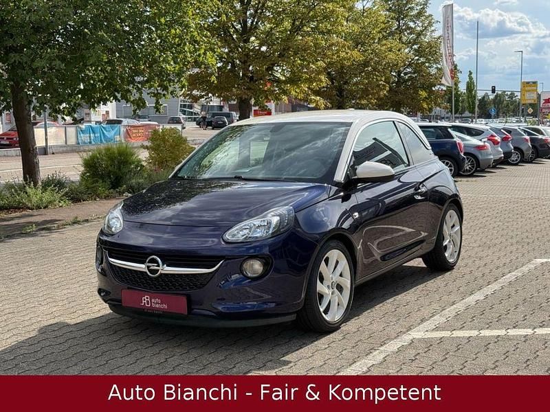 Blau Gebraucht 2016 Opel Adam Slam Kleinwagen | 8.976 € (Etwas zu teuer) - Bild 1/4