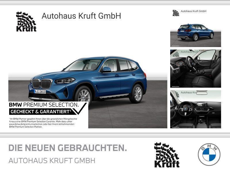 Phytonicblau Gebraucht 2024 BMW X3 Sport Line SUV | 47.995 € - Bild 1/4