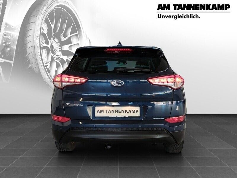 Gebraucht Hyundai Tucson Pure 132 PS (97 kW) 2018 Blau SUV