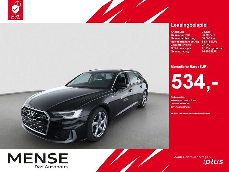 Mythosschwarz Gebraucht 2024 Audi A6 Design Kombi | 53.415 € (Superpreis) - Bild 1/4