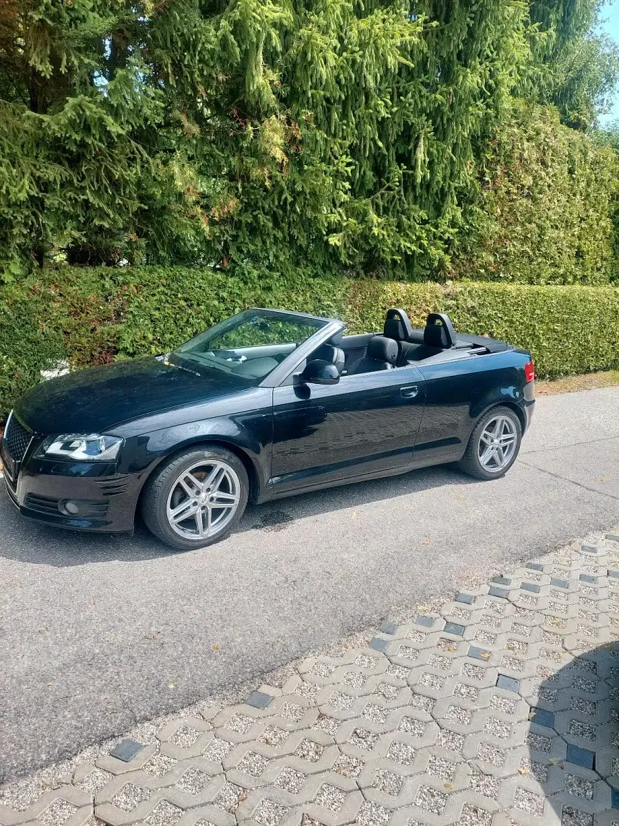 Gebraucht Audi A3 Cabriolet 150 PS (110 kW) 2010 Schwarz Cabrio