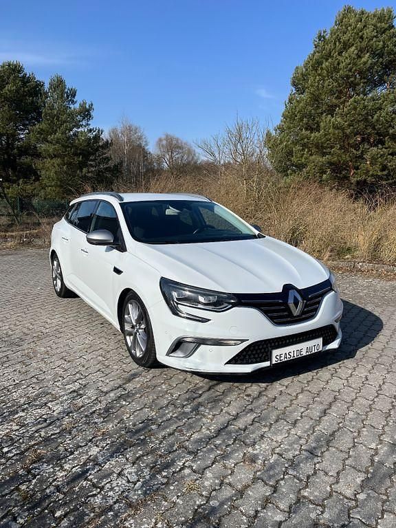 Gebraucht Renault Mégane GT Line GT-Line 132 PS (97 kW) 2017 Weiß Limousine
