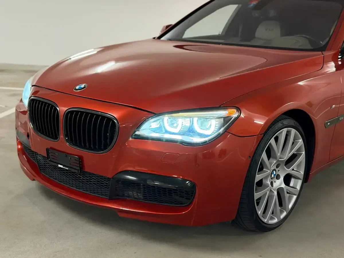 Gebraucht BMW 760L 544 PS (400 kW) 2015 Orange Limousine