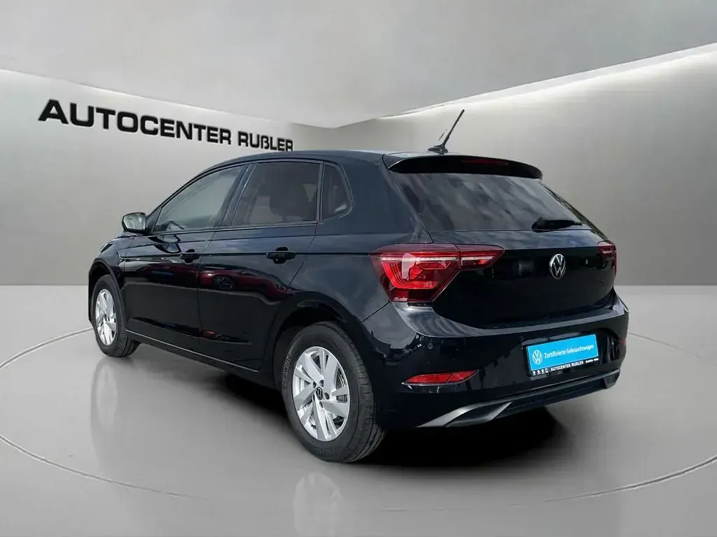 Gebraucht VW Polo Style 95 PS (69 kW) 2022 Schwarz Kleinwagen