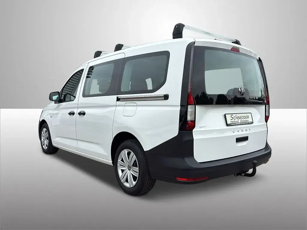 Gebraucht VW Caddy Maxi 102 PS (75 kW) 2022 Weiß Van / Kleinbus