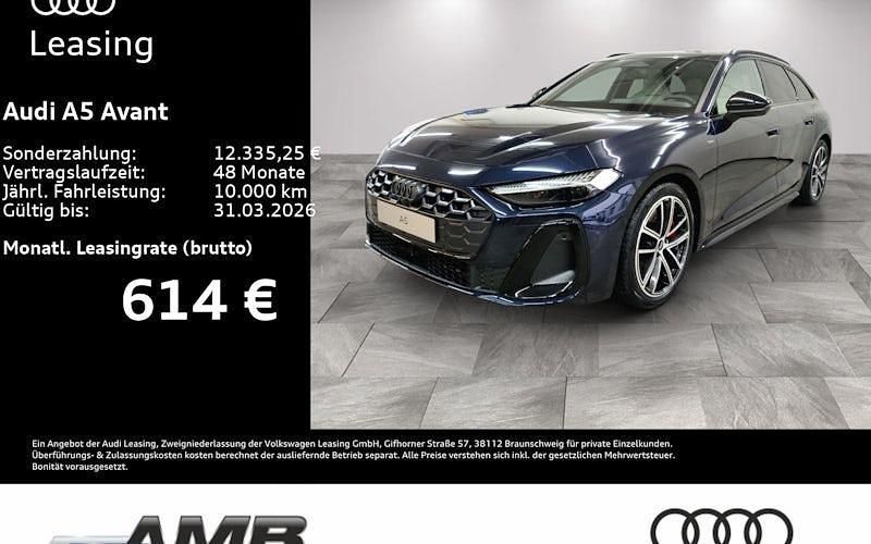 Neu Audi A5 Ambiente 367 PS (269 kW) 2025 Blau Kombi