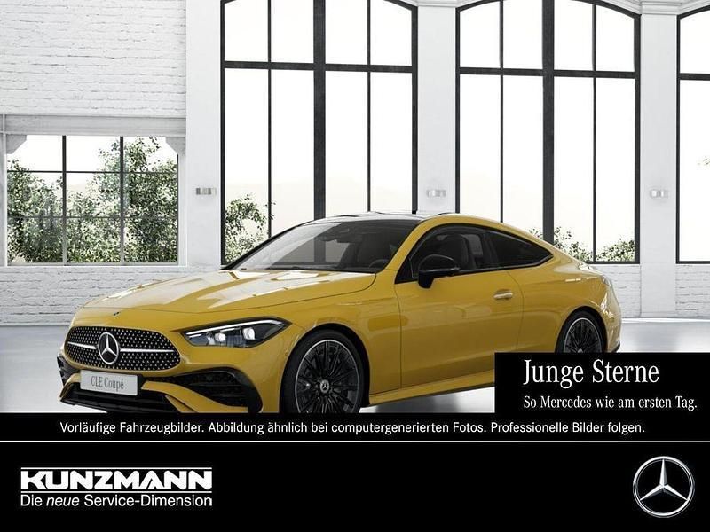 Sonnengelb Gebraucht 2024 Mercedes CLE450 AMG Coupé | 68.550 € (Guter Preis) - Bild 1/4