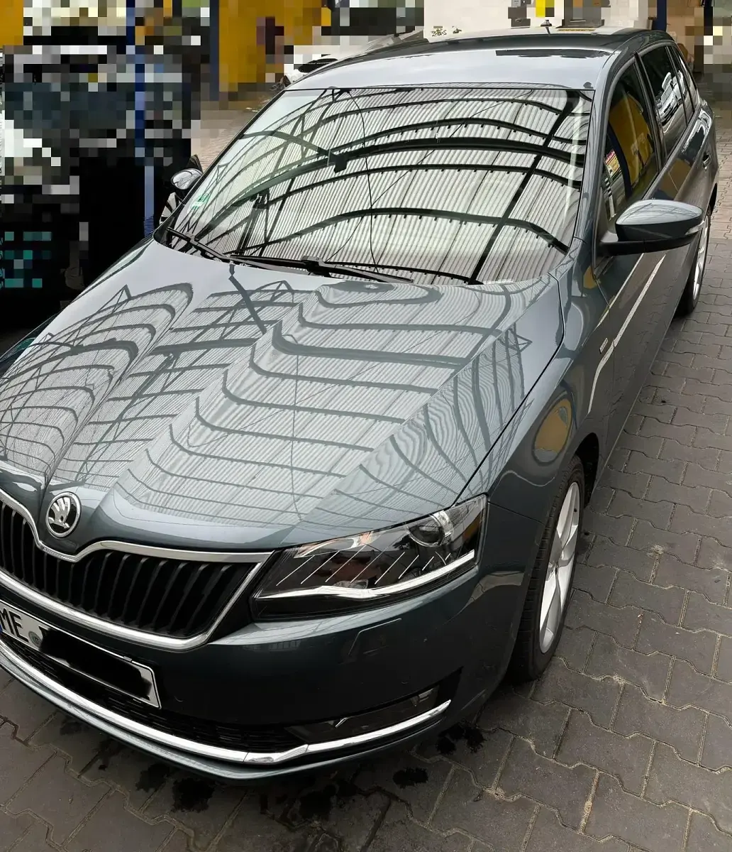 Gebraucht Skoda Rapid Clever 90 PS (66 kW) 2018 Silber Kleinwagen