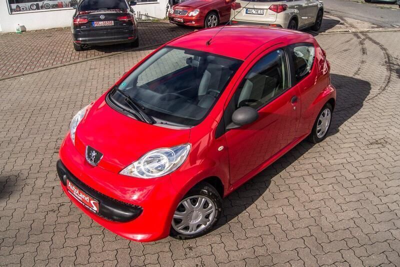 Rot Gebraucht 2006 Peugeot 107 Filou Kleinwagen | 1.499 € (Fairer Preis) - Bild 1/4