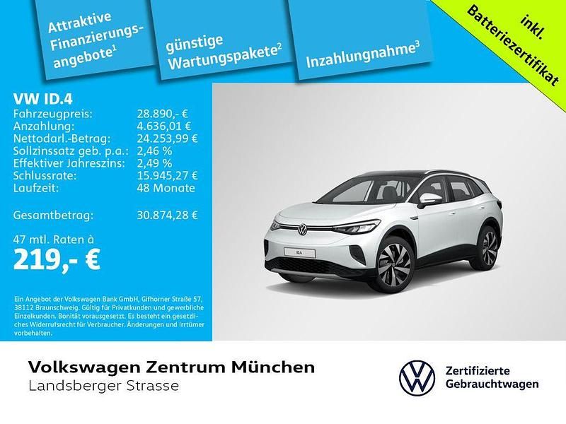 Gebraucht VW ID.4 Pro 150 kW (204 PS) 2023 Weiß SUV