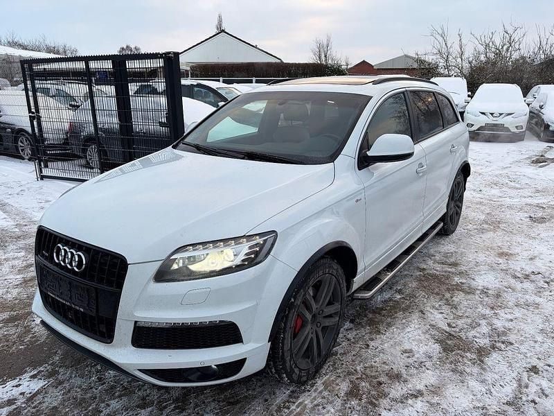 Weiß Gebraucht 2013 Audi Q7 S-Line SUV | 12.400 € (Guter Preis) - Bild 1/4