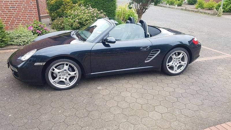 Gebraucht Porsche Boxster 239 PS (175 kW) 2005 Schwarz Cabrio
