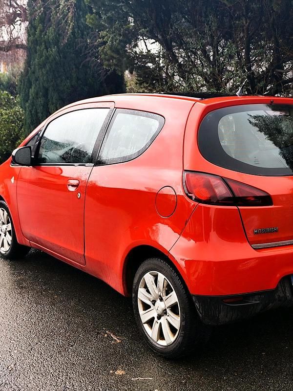 Gebraucht Mitsubishi Colt 2008 Rot Kleinwagen