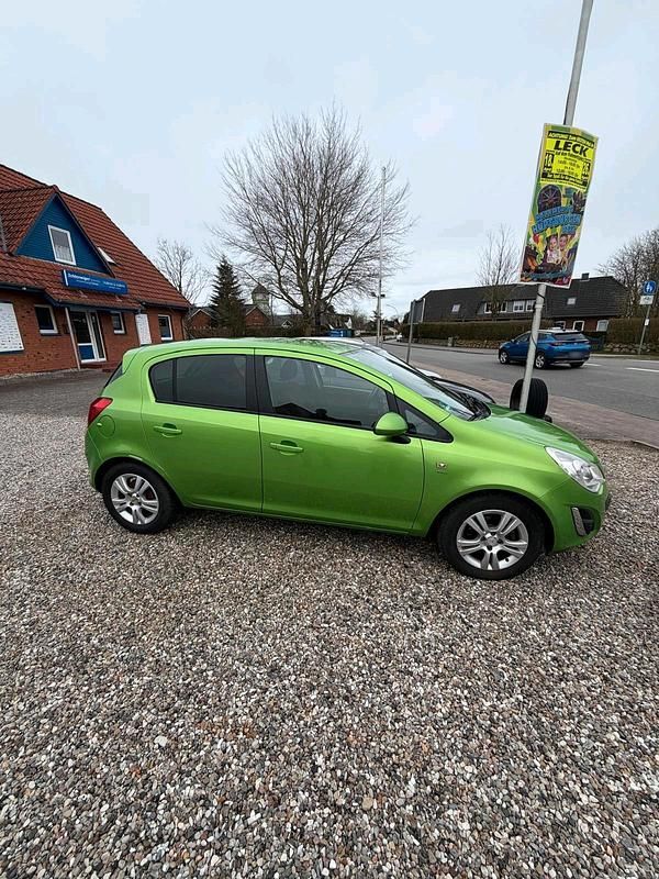 Gebraucht Opel Corsa 100 PS (73 kW) 2013 Grün Kleinwagen