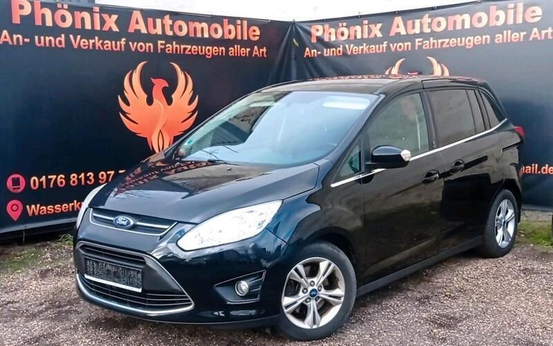 Schwarz Gebraucht 2012 Ford Grand C-Max Champions Edition Van / Kleinbus | 5.890 € (Fairer Preis) - Bild 1/4