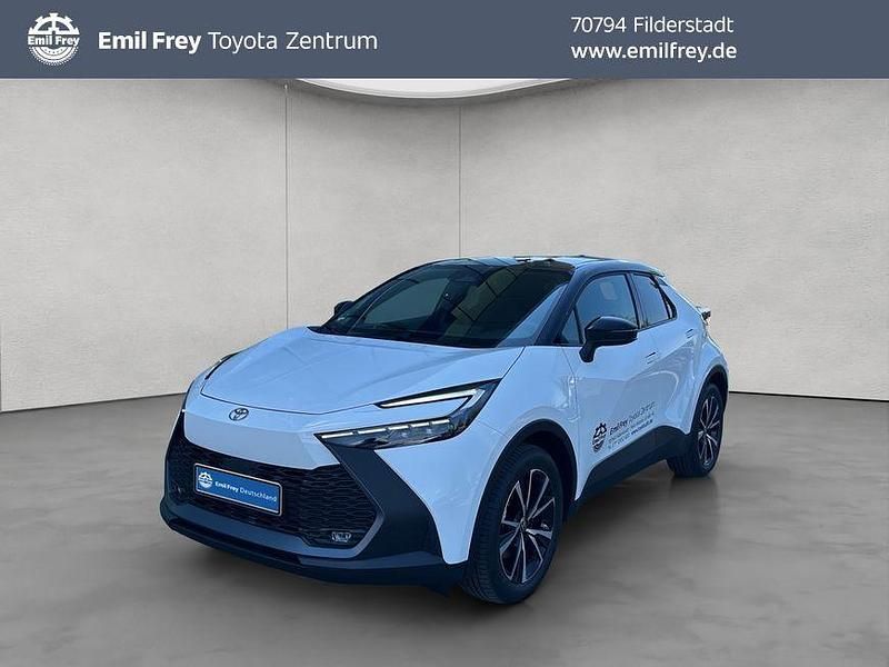 Schneeweiß/schwarz Gebraucht 2025 Toyota C-HR SUV | 36.990 € - Bild 1/4