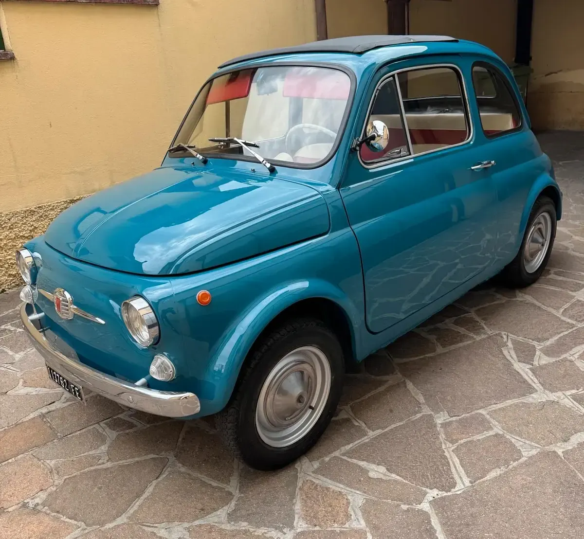 Gebraucht Fiat 500 18 PS (13 kW) 1968 Blau Kleinwagen