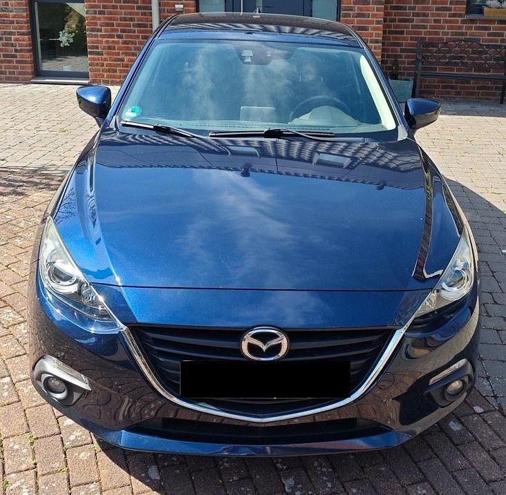 Gebraucht Mazda 3 Center-Line 120 PS (88 kW) 2015 Blau Limousine