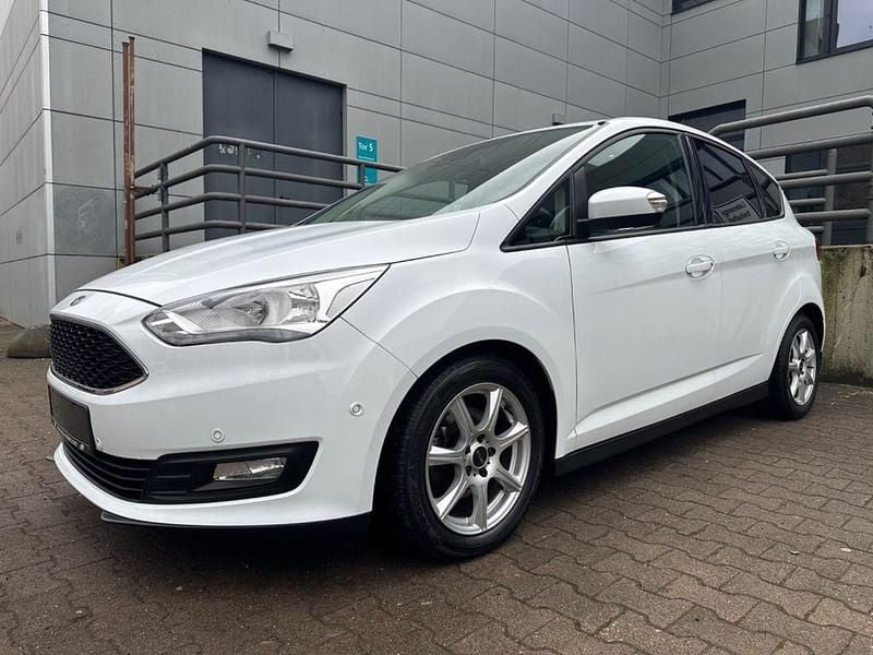 Gebraucht Ford C-MAX Titanium 125 PS (91 kW) 2016 Weiß Van / Kleinbus