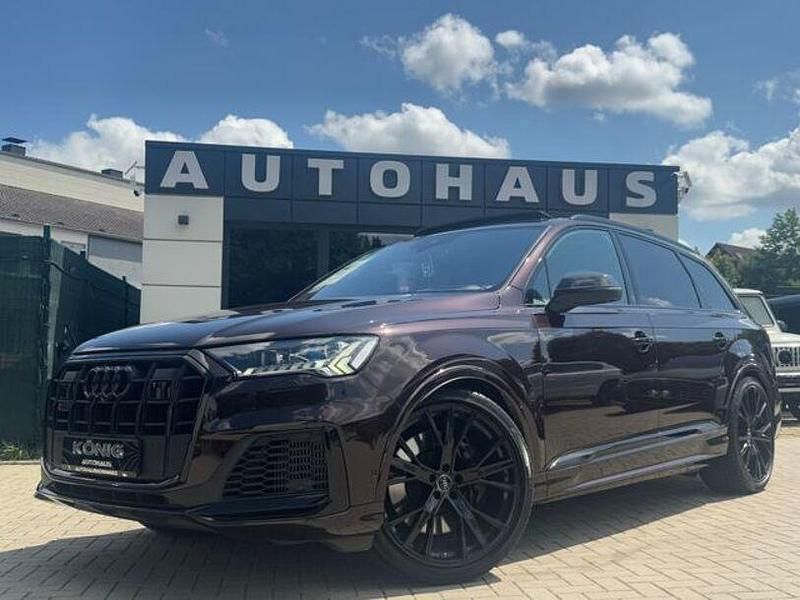 Braun Gebraucht 2021 Audi SQ7 Exclusive SUV | 72.940 € (Teuer) - Bild 1/4