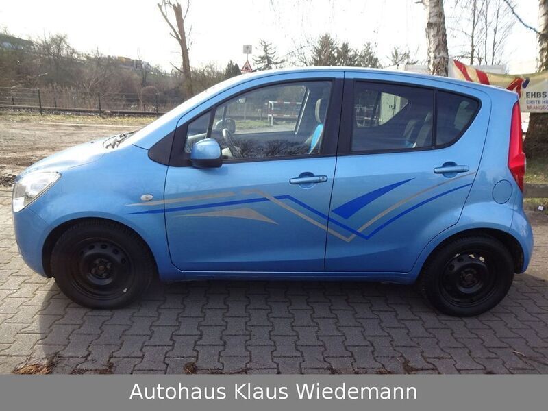 Gebraucht Opel Agila Edition 86 PS (63 kW) 2008 Marokko  blau Kleinwagen
