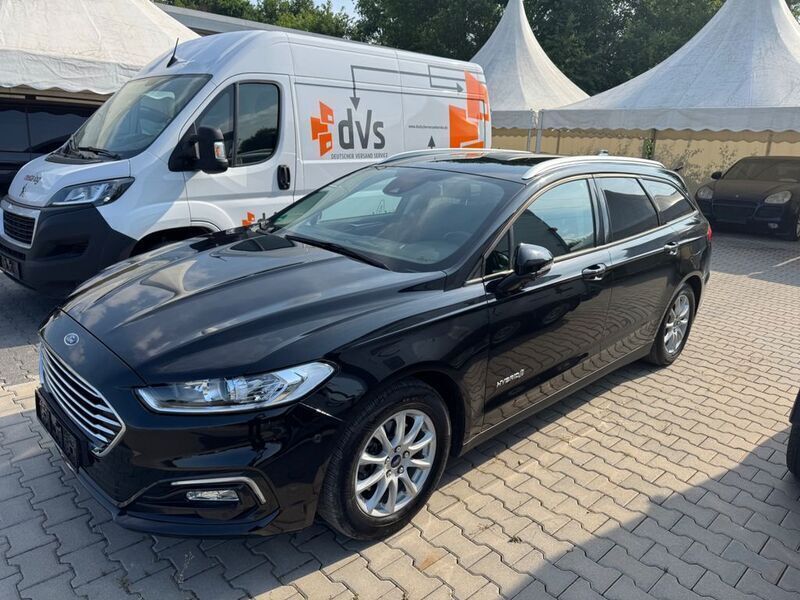 Obsidianschwarz metallic Gebraucht 2021 Ford Mondeo Kombi | 19.990 € (Superpreis) - Bild 1/4