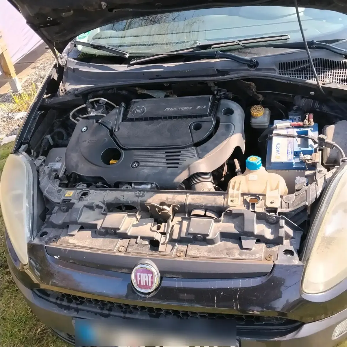 Gebraucht Fiat Punto Evo 95 PS (69 kW) 2009 Schwarz Kleinwagen