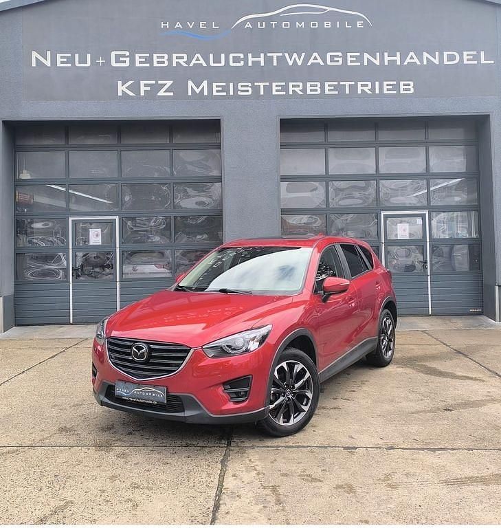 Rubinrot metallic Gebraucht 2016 Mazda CX-5 Nakama Intense SUV | 17.990 € (Teuer) - Bild 1/4