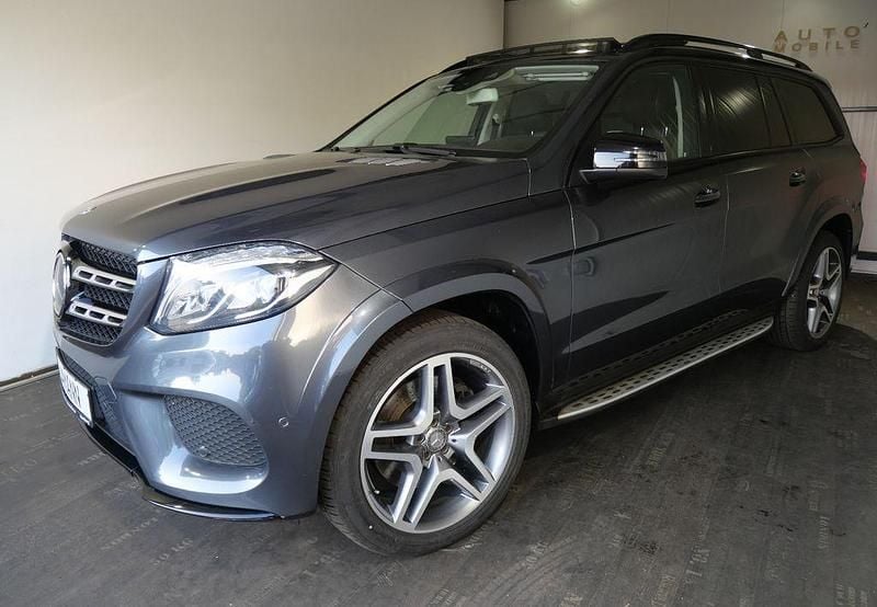 Grau Gebraucht 2016 Mercedes GLS500 SUV | 34.000 € (Etwas zu teuer) - Bild 1/4