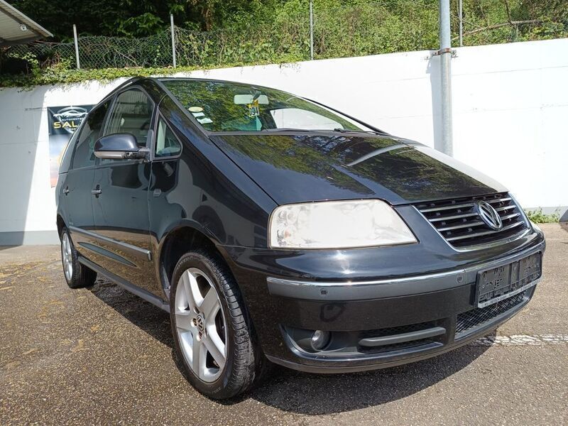 Gebraucht VW Sharan United 140 PS (102 kW) 2008 Black metallic Van / Kleinbus