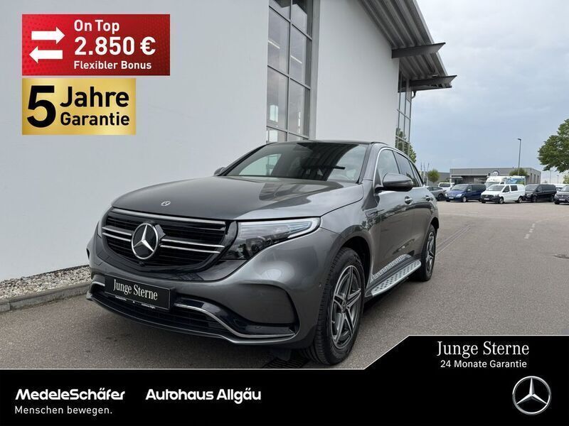 Grau Gebraucht 2022 Mercedes EQC400 AMG SUV | 36.980 € (Fairer Preis) - Bild 1/4