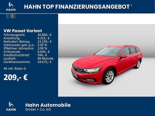 Gebraucht VW Passat Business 150 PS (110 kW) 2020 Tornadorot Kombi