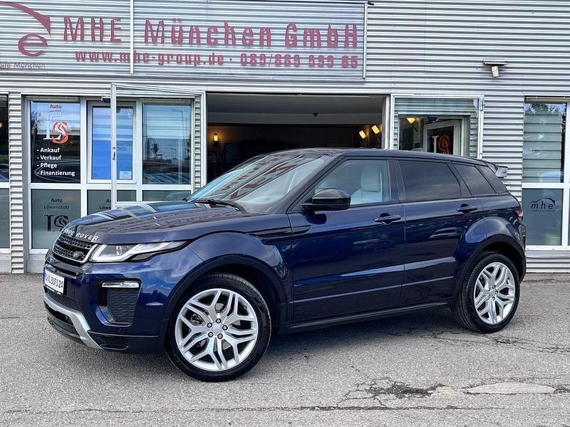 Blau Gebraucht 2016 Land Rover Range Rover evoque HSE SUV | 18.990 € (Etwas zu teuer) - Bild 1/4