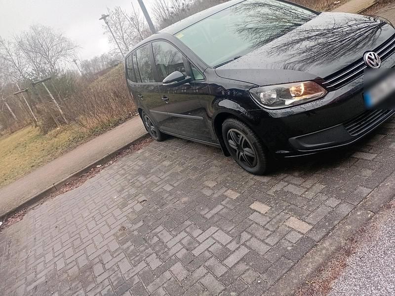 Gebraucht VW Touran 2012 Schwarz Van / Kleinbus