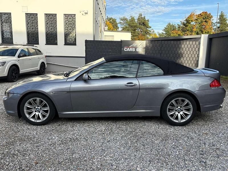 Gebraucht BMW 630 Cabriolet 258 PS (189 kW) 2005 Silbergrau Cabrio