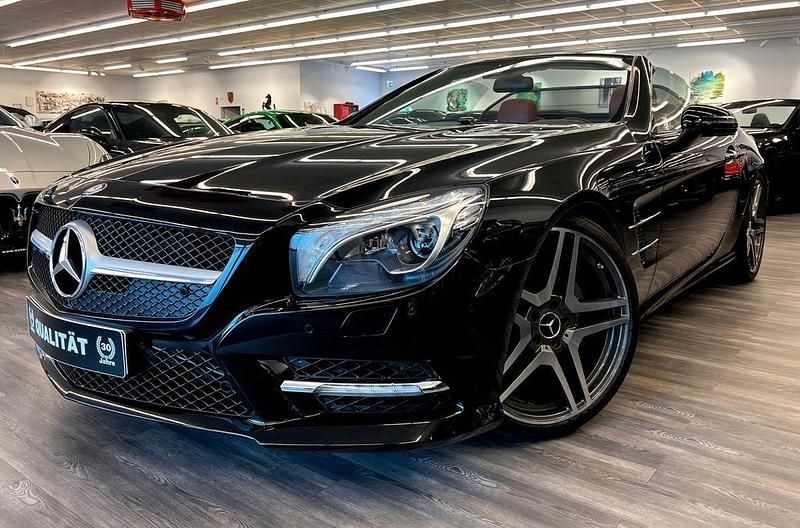 Schwarz Gebraucht 2012 Mercedes SL350 AMG Cabrio | 48.800 € - Bild 1/4