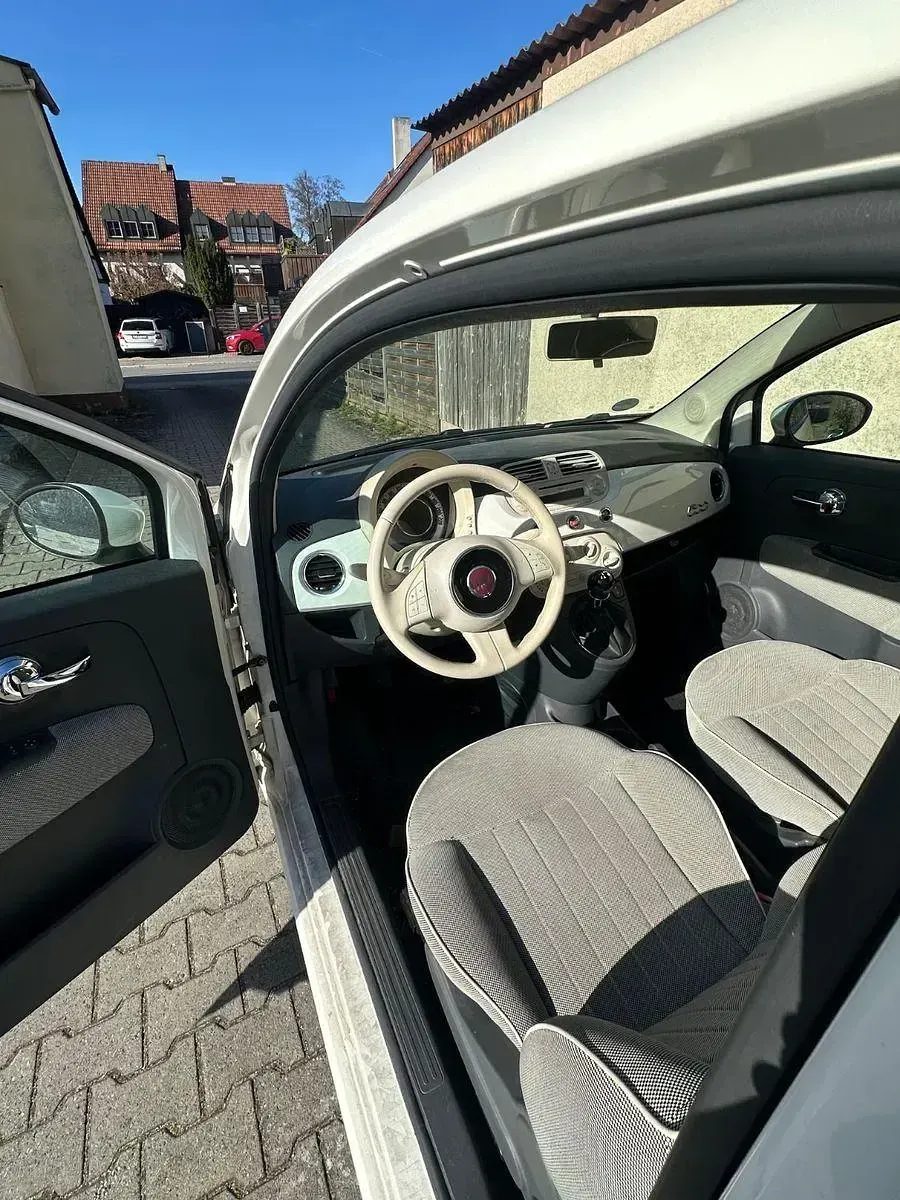 Gebraucht Fiat 500 69 PS (50 kW) 2014 Weiß Kleinwagen