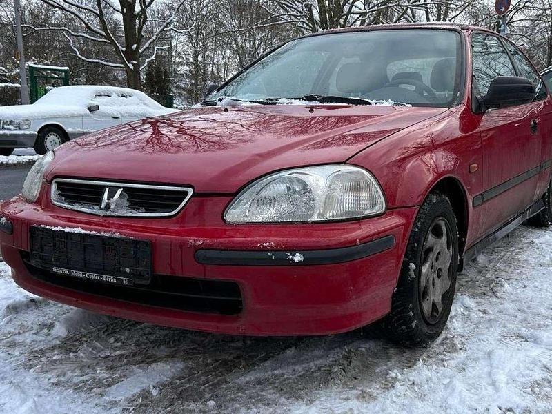 Rot Gebraucht 1997 Honda Civic Limousine | 999 € (Guter Preis) - Bild 1/4