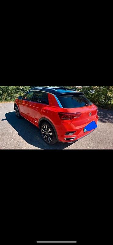 Gebraucht VW T-Roc R-line 150 PS (110 kW) 2019 Rot SUV